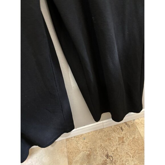 Max Studio Wide Leg Jumpsuit Short Sleeve Knit Stretchy Size Medium - Picture 6 of 15